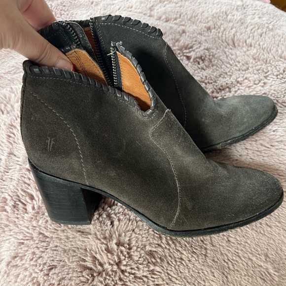 Frye Nora Whipstitch ankle boots (8B) - Picture 1 of 4